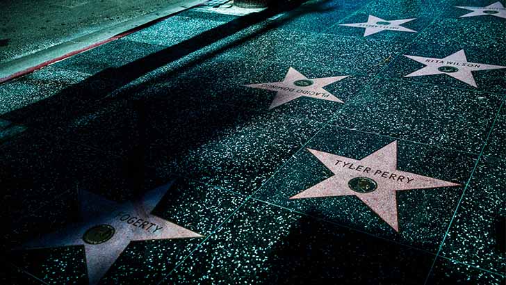 The Hollywood Walk of Fame